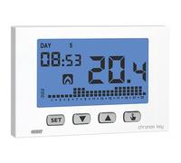 CRONOTERMOSTATO SETTIMANALE CHRONOS KEY Bianco Termostati Cronotermostati