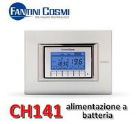 Cronotermostato settimanale da incasso Fantini Cosmi CH141A - batteria