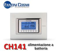 Cronotermostato settimanale da incasso Fantini Cosmi CH141A - batteria