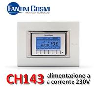 Cronotermostato settimanale da incasso Fantini Cosmi CH143A