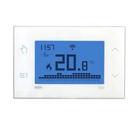 Cronotermostato Smart Home digitale settimanale Vemer Evo-X da parete bianco Bianco