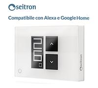 SEITRON Cronotermostato Settimanale Wi-Time Wall BIANCO Wi-Fi