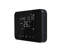 CRONOTERMOSTATO WI-FI SOFT TOUCH 230V NERO - IDEALE PER SCATOLA 503 - HEYTHERMO+