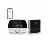 Cronotermostato Wifi A Batteria Termostato Caldaia A Gas Digitale Ambiente 1.5W