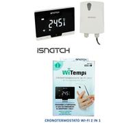 Cronotermostato wifi controllo caldaia tramite smartphone WITEMPI ISNATCH