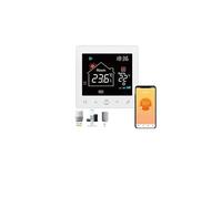 Cronotermostato WiFi HM per Caldaia e Riscaldamento - Controllo da Smartphone, Alexa Google, Programmazione Smart, Installazione 502 Incasso o Parete, Display LCD, Risparmio Energetico