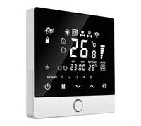 Cronotermostato WiFi Programmabile 5-40°C per alexa Google Cronotermostato | Compatibile per alexa Google, app gratuita per ios per android, controllo da utenti, programmazione oraria