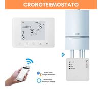 Cronotermostato WiFi Smart da Parete Box 503 App Smartphone Alexa Google Home
