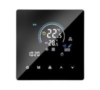 Cronotermostato WiFi Smart Touchscreen Dual Funzione | Controllo remoto via app, doppio clima e caldo, schermo touch intuitivo, risparmio energetico automatico