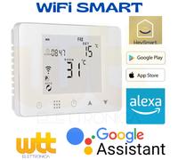 Cronotermostato Smart Wi-Fi 230V Con Programmazione Settimanale