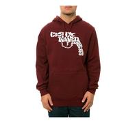 Crooks & Castles Uomo The Snub Text Felpa Con Cappuccio