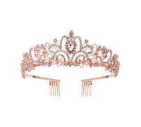 Croona di capelli rotondi gioielli da sposa da sposa per matrimoni per donne accessori per capelli da sposa