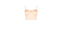 Crop Top Bustier In Raso Rinascimento Collezione Primavera Estate 2025