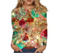 Crop top da donna maglione leggero con scollo a V, oversize, maglione largo, maglione a strati essenziale, 16 rosso., 4XL