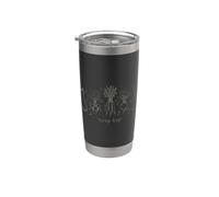 Crop Top Divertente Giardinaggio Giochi di parole Giardinaggio Verdura Detti Bicchiere termico in acciaio inox doppia parete