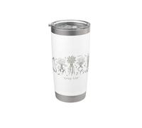 Crop Top Divertente Giardinaggio Giochi di parole Giardinaggio Verdura Detti Bicchiere termico in acciaio inox doppia parete