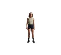 Crop top gore wear concurve beige da donna