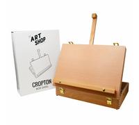 Cropton IN Legno da Tavolo Scatola Conservazione Cavalletto IN Paesaggio