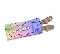 Croptuck Originale Regolabile Crop Tuck Cintura Strumento per Tucking Camicia e Maglione Top Size, Cioccolato (2 Croptucks, 1 Pouch), Medium (8-16)