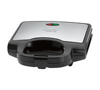 Croque-Monsieur Maker - Apparecchio con piastre triangolari per sandwich - Sandwitch Maker - Macchina per croque MosieurBomann ST 1372 CB Tostapane per sandwich 750 W - Grigio/Nero