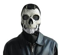 CrosCentury Call of Duty Maschera fantasma teschio maschera integrale MW2 Cosplay maschera per lo sport Halloween Cosplay