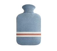 croselyu Borsa per acqua calda in peluche staccabile e lavabile da 1L/2L Borsa per il riempimento dell'acqua Borsa per il riscaldamento degli studenti Borsa per acqua calda semplice (2L, blu)