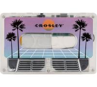 Crosley Cassette Retro Cassette Altoparlante Bluetooth Portatile con 6H+ Tempo di Riproduzione - Altoparlante da viaggio wireless per interni ed esterni, design vintage anni '80 Mixtape con custodia