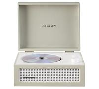 Crosley CR3517A-DU Voyager - Lettore CD portatile retrò con altoparlanti stereo Bluetooth e radio FM, Dune