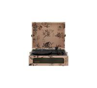 Crosley CR8017B-FL Voyager Giradischi Vintage Portatile con Bluetooth e Altoparlanti, Floreale
