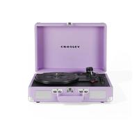 Crosley Cruiser Plus - Giradischi portatile Bluetooth, lettore vinile a 3 velocità, giradischi per la casa per dischi in vinile, altoparlanti stereo integrati e ricevitore Bluetooth, ingresso AUX