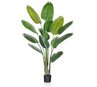 Crosofmi, pianta artificiale per uccelli del paradiso, 6 m, finta palma tropicale, perfetta pianta in vaso per interni ed esterni, casa, ufficio, giardino