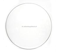 Croson pelle grancassa DH24B Bianca IN PLASTICA PER CERCHIO IN METALLO 24
