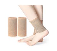 Cross Ankle Gel Sleeves Padded Skate Socks Skateboard Accessories Ankle Pads Ankle Compression Sleeve Ankle Protector Brace for Skating Riding Ski Ank