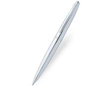 Cross ATX Puro Cromo a Sfera Penna Inchiostro Nero