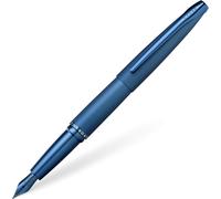 Cross ATX Sabbiato Blu Scuro Pennino Medio Penna Stilografica Con Click Off Lid