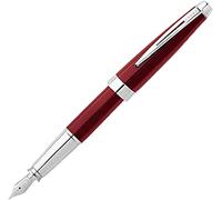 Cross Aventura Rosso Penna Stilografica Con Pennino Medio