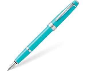Cross Bailey Leggera Lucida Extra Fine Nib In Resina Teal Penna A Inchiostro