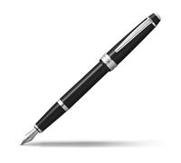 Cross - Bailey Light Stilografica, tratto medio Pennino medio Nero lucido