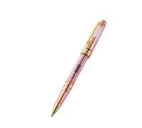 Cross Bailey Light Translucent 8562-1 - Penna a sfera (mina a sfera, tratto M - medio, resistente ai documenti, modello con cappuccio, confezione regalo di alta qualità), colore: rosa trasparente