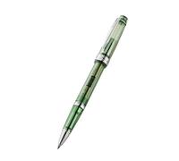 Cross Bailey Light Translucent Penna a sfera (ricarica per penna a sfera 8562-1, nero, spessore del tratto M - medio, indelebile, modello con tappo, confezione regalo premium), verde traslucido