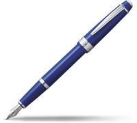 Cross Bailey Luce Lucidato Pennino Medio Blu Resina Penna Stilografica
