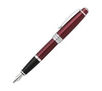 Cross Bailey - Penna stilografica laccata, pennino medio, colore rosso
