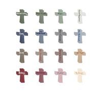 Cross Bookmarks - Magnet Backing Bible Page Marker Clips, 16 Piece Religious Prayer Bookmarks for Faith Reading and Study | Inspirational Motivational Book Clips for Teens Students Women Men Christian