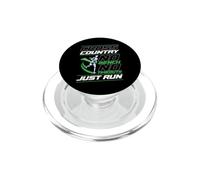 Cross Country Nessuna panchina Nessun timeout Basta correre PopSockets PopGrip per MagSafe