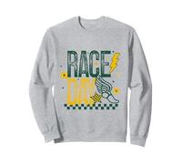 Cross Country Race Day Runner su Pista e Campo Verde e Oro Felpa