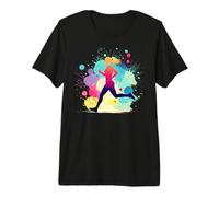 Cross Country Runing Graphic, Donna & Ragazze | Runner Maglietta Premium