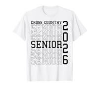 Cross Country Senior Night XC Senior 2026 Laurea 78 Maglietta
