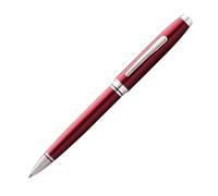 Cross Coventry Rosso Laccato a Sfera Penna Con Cromo Bordo
