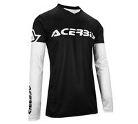 Acerbis J-Track Inc. 2.0, maglia XL male Nero/Bianco