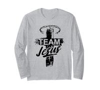 Cross Faith Religious Jesus Cross Team Jesus Christian Maglia a Manica